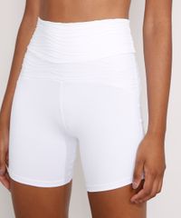 Bermuda-Ciclista-Texturizada-Esportiva-Ace-Cintura-Alta-Branca-9977141-Branco_1