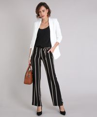 Calca-Feminina-Pantalona-Listrada-com-Bolsos-Preta-9031263-Preto_3