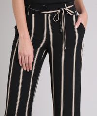 Calca-Feminina-Pantalona-Listrada-com-Bolsos-Preta-9031263-Preto_4