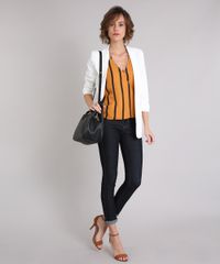 Regata-Feminina-Transpassada-Listrada-Alcas-Finas-Decote-V-Amarelo-Escuro-9037730-Amarelo_Escuro_3