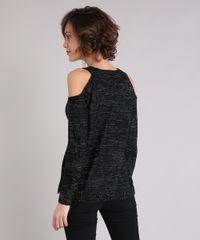 Sueter-Feminino-Open-Shoulder-em-Trico-com-Lurex-Manga-Longa-Decote-Redondo-Preto-8882795-Preto_2