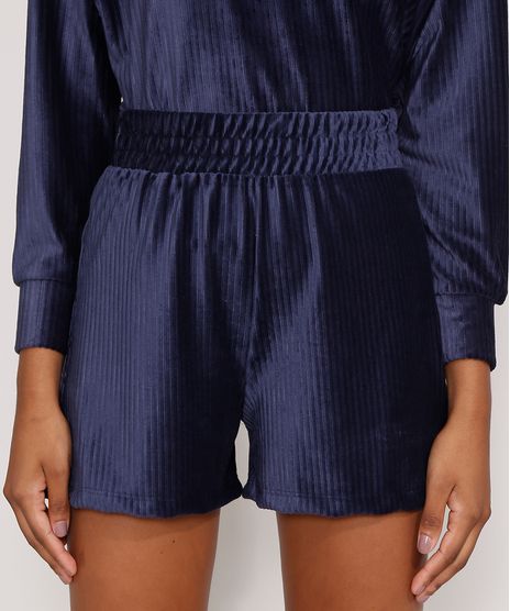 Short-Running-de-Veludo-Cintura-Alta-Azul-Marinho-9990951-Azul_Marinho_1