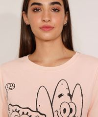 Blusa-de-Moletom-Bob-Esponja-e-Patrick-Estrela-Decote-Redondo-Rose-9983713-Rose_5