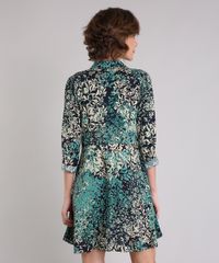 Vestido-Feminino-Chemise-Estampado-de-Folhagem-Curto-Manga-Longa-Azul-Marinho-9000640-Azul_Marinho_2