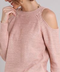 Sueter-Feminino-Open-Shoulder-em-Trico-com-Lurex-Manga-Longa-Decote-Redondo-Rose-8882795-Rose_4