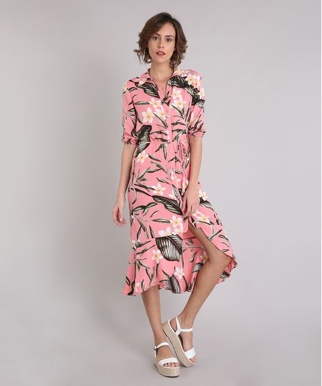 Saida-de-Praia-Chemise-Estampada-Floral-Manga-Longa-Rose-9184198-Rose_1