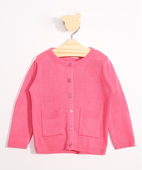 Cardigan-de-Trico-Infantil-Basico-Pink-9976727-Pink_1