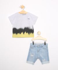 Camiseta-Infantil-Street-Estampada-de-Tinta--Bronx--Manga-Curta-Cinza-Mescla-Claro-9983838-Cinza_Mescla_Claro_3
