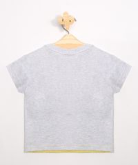 Camiseta-Infantil-Street-Estampada-de-Tinta--Bronx--Manga-Curta-Cinza-Mescla-Claro-9983838-Cinza_Mescla_Claro_4