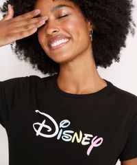 Camiseta-Feminina--Disney--Manga-Curta-Decote-Redondo-Preta-9979635-Preto_2