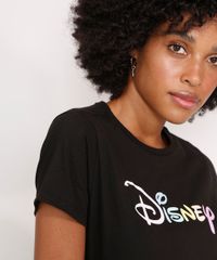 Camiseta-Feminina--Disney--Manga-Curta-Decote-Redondo-Preta-9979635-Preto_5