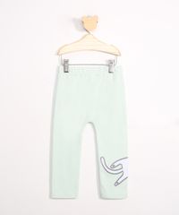 Calca-Infantil-de-Algodao-com-Bordado-de-Gatinho-Verde-Claro-9957008-Verde_Claro_2