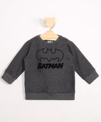 Blusa-Infantil-de-Moletom-Batman-Gola-Careca-Cinza-Mescla-Escuro-9980214-Cinza_Mescla_Escuro_1