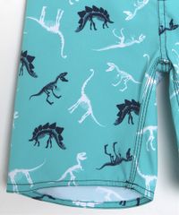 Bermuda-Surf-Infantil-Estampada-de-Dinossauros-com-Bolso-Verde-Claro-9979514-Verde_Claro_4