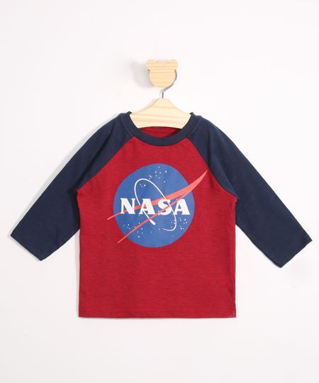 Camiseta-Infantil-Raglan-NASA-Manga-Longa-Vermelha-9975791-Vermelho_1 Camiseta-Infantil-Raglan-NASA-Manga-Longa-Vermelha-9975791-Vermelho_1