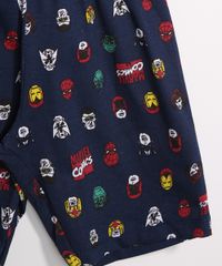 Pijama-Infantil-de-Algodao-Homem-Aranha-Manga-Curta-Vermelho-9983648-Vermelho_4