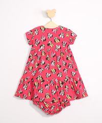 Vestido-Infantil-Estampado-Minnie-Manga-Curta---Calcinha-Rosa-Escuro-9984746-Rosa_Escuro_2