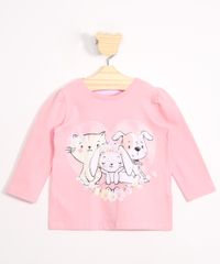 Blusa-Infantil-Bichinhos-com-Laco-Manga-Bufante-Rosa-9977688-Rosa_1