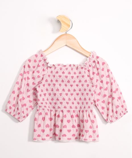 Blusa-Infantil-Cropped-Estampada-de-Coracoes-Manga-Bufante-Rosa-9980692-Rosa_1