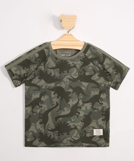 Camiseta-Infantil-de-Algodao-Camuflado-Dinossauros-Manga-Curta-Verde-Militar-9977111-Verde_Militar_1