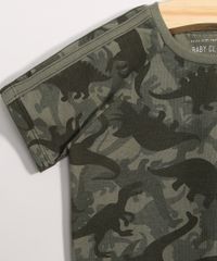 Camiseta-Infantil-de-Algodao-Camuflado-Dinossauros-Manga-Curta-Verde-Militar-9977111-Verde_Militar_3