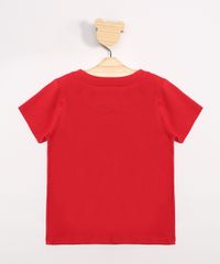 Camiseta-Infantil-de-Algodao-Mickey-e-Pateta-Manga-Curta-Vermelha-9980235-Vermelho_3