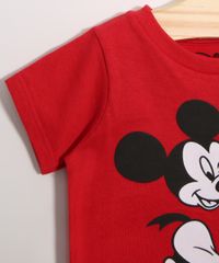 Camiseta-Infantil-de-Algodao-Mickey-e-Pateta-Manga-Curta-Vermelha-9980235-Vermelho_4