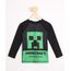 Camiseta-de-Praia-Infantil-Minecraft-Creeper-Manga-Longa-com-Protecao-UV50--Preta-9981087-Preto_1
