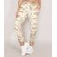 Calca-Jogger-de-Moletom-Estampada-Tie-Dye-com-Bolsos-Cintura-Alta-Bege-9976467-Bege_1