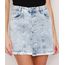Saia-Jeans-Marmorizada-com-Botoes-e-Barra-Desfiada-Curta-Azul-Claro-9985656-Azul_Claro_1