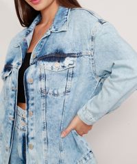 Jaqueta-Ampla-Longa-Jeans-Marmorizada-com-Bolsos-Azul-Claro-9988991-Azul_Claro_5