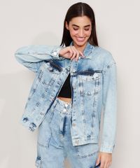 Jaqueta-Ampla-Longa-Jeans-Marmorizada-com-Bolsos-Azul-Claro-9988991-Azul_Claro_6