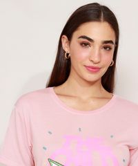 Camiseta--Baby-Yoda--Grogu-The-Mandalorian-Manga-Curta-Decote-Redondo-Rosa-Claro-9985197-Rosa_Claro_5