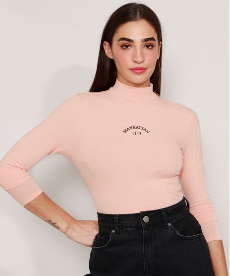 Blusa-Canelada-com-Bordado--Manhattan--Manga-Longa-Gola-Alta-Rosa-Claro-9981264-Rosa_Claro_1