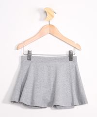Short-Saia-Infantil-Basico-com-Glitter-Cinza-Mescla-Escuro-9855683-Cinza_Mescla_Escuro_2