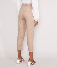 Calca-Reta-de-Viscose-Basica-Cintura-Alta-com-Pregas-Kaki-9988608-Kaki_2