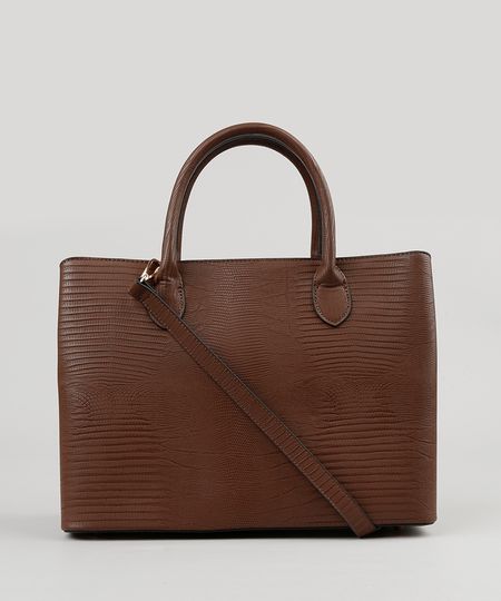 Bolsa-Feminina-Shopper-Texturizada-com-Alca-Transversal-Marrom-8501145-Marrom_1 Bolsa-Feminina-Shopper-Texturizada-com-Alca-Transversal-Marrom-8501145-Marrom_1