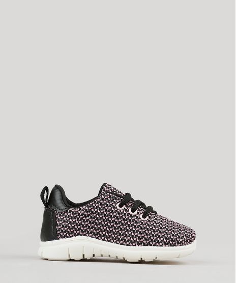 Tenis-Infantil-Running-Texturizado-Preto-9204076-Preto_1