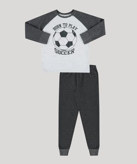 Pijama-Infantil-Futebol-em-Moletom-Manga-Longa-Decote-Redondo-Cinza-Mescla-Escuro-9133509-Cinza_Mescla_Escuro_1 Pijama-Infantil-Futebol-em-Moletom-Manga-Longa-Decote-Redondo-Cinza-Mescla-Escuro-9133509-Cinza_Mescla_Escuro_1