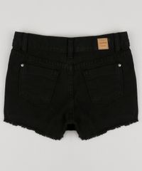 Short-Saia-Infantil-de-Sarja-com-Barra-Desfiada-Preto-9211562-Preto_2