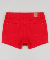 Short-Saia-Infantil-de-Sarja-com-Barra-Desfiada-Vermelho-9211562-Vermelho_2