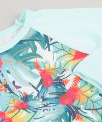 Blusa-de-Praia-Infantil-Cropped-com-Protecao-UV50--Estampada-Floral--Verde-Claro-9120379-Verde_Claro_3