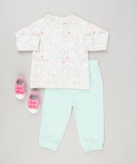 Conjunto-Infantil-de-Blusao-Estampado-de-Coelhos-Off-White---Calca-com-Bolso-em-Moletom-de-Algodao---Sustentavel-Verde-8935393-Verde_3