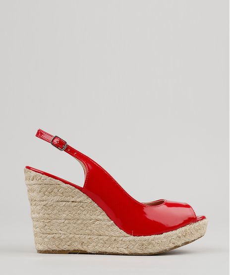 Sandalia-Feminina-Plataforma-em-Verniz-com-Corda-Vermelha-9180272-Vermelho_1