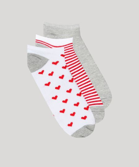 Kit-de-3-Meias-Femininas-Cano-Baixo-Estampadas-Multicor-9207977-Multicor_1