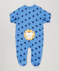 Macacao-Infantil-Leao-Estampado-de-Estrelas-Manga-Longa-em-Algodao---Sustentavel-Azul-8941287-Azul_2