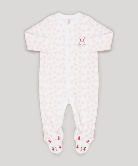 Macacao-Infantil-Coelho-Estampado-de-Coracoes-Manga-Longa-em-Algodao---Sustentavel-Off-White-8941217-Off_White_1