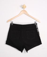 Short-Jeans-Juvenil-Destroyed-com-Estampa-Lateral--Preto-9957962-Preto_2