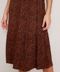 Vestido-Estampado-Animal-Print-Onca-com-Recorte-Midi-Manga-Curta-Caramelo-9984189-Caramelo_5