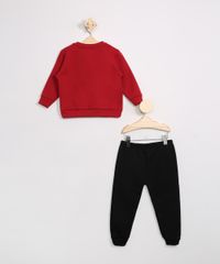 Conjunto-Infantil-de-Moletom-Blusao-Mickey-e-Minnie-Vermelho---Calca-Jogger-Preta-9976543-Preto_3